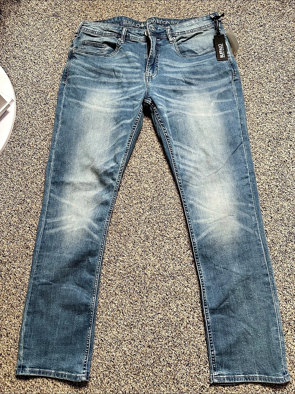Buffalo David Bitton Max-X Skinny Stretch Skinny Stretch Jeans in Blue Waist W38